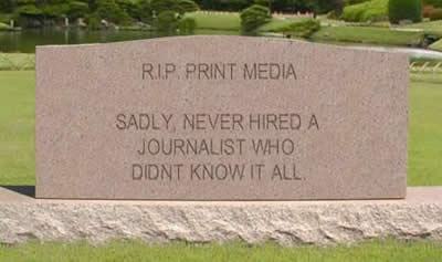 Print Media's Five Suicidal Assumptions